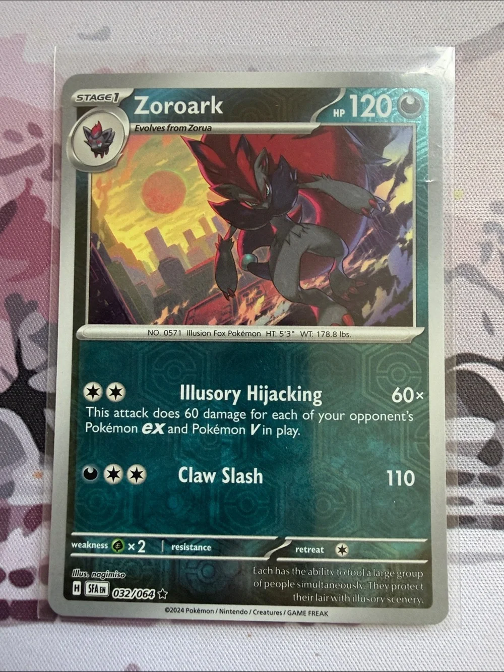 Zorua Zoroark & Hisuian Zoroark Pokémon Evolution Reverse Holo Lot 🦊 | ✨5/$25✨